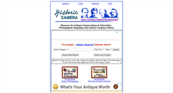 Desktop Screenshot of historiccamera.com
